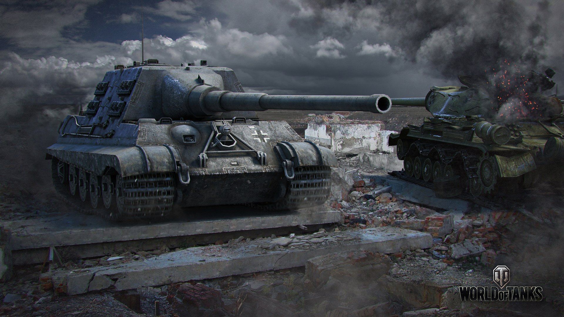 1920x1080 Истребитель танков Jagdtiger