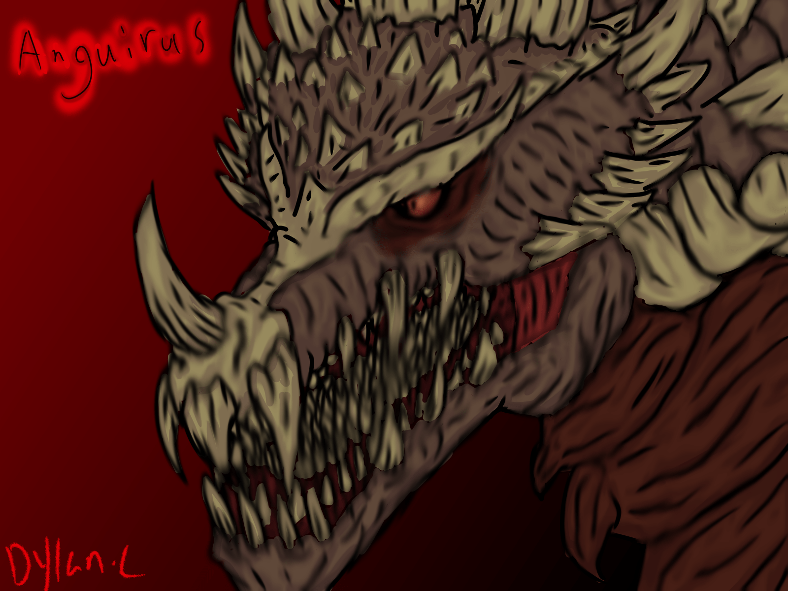 1600x1200 Anguirus GSP by Megahydrablaze27 on Newgrounds