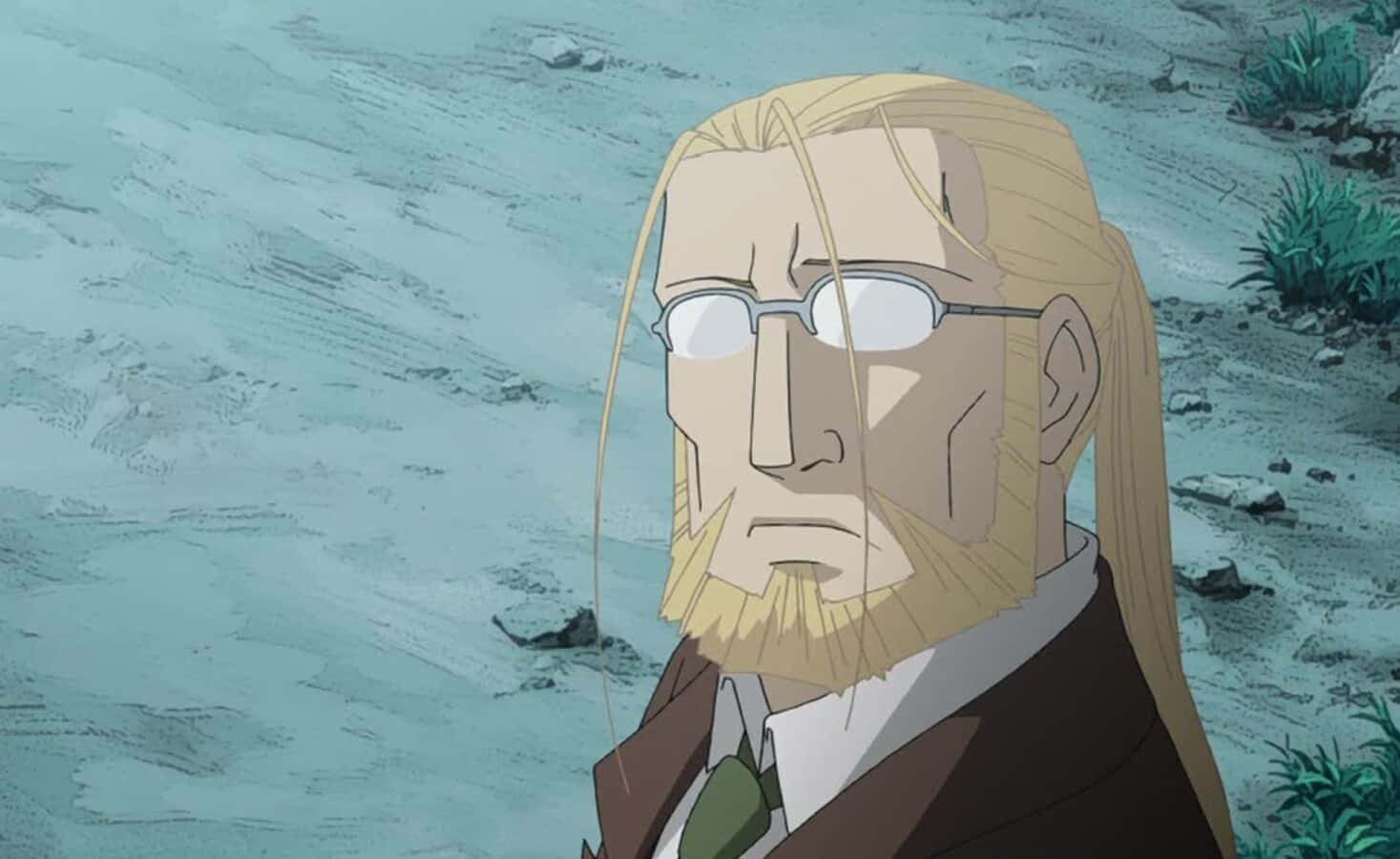 1467x900 Download Van Hohenheim: The Legendary Alchemist of Fullmetal Alchemist Wallpaper