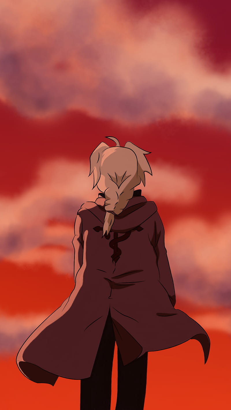 800x1422 Van Hohenheim, beard, male, anime, glasses, fullmetal alchemist, blonde hair, HD wallpaper