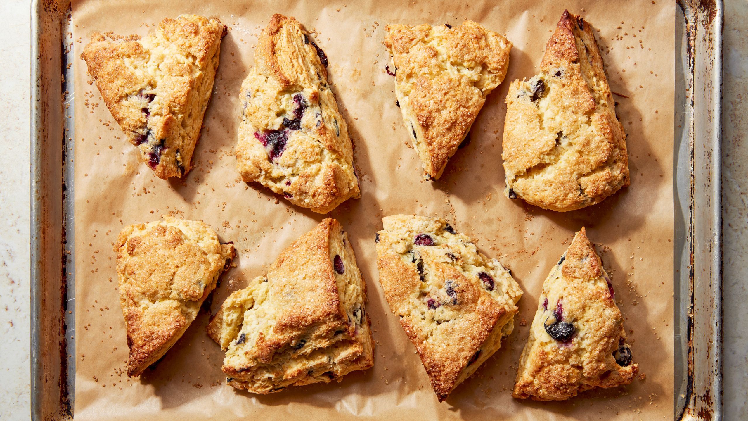 2560x1440 For the Best Scones, Throw That Butter in the Freezer