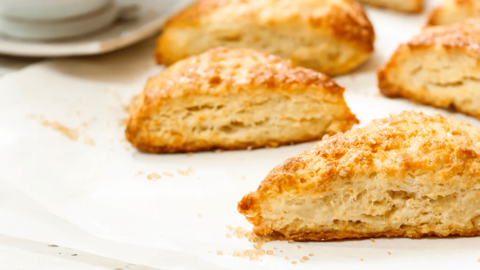 1920x1080 Cream Scone Recipe Apple Treats