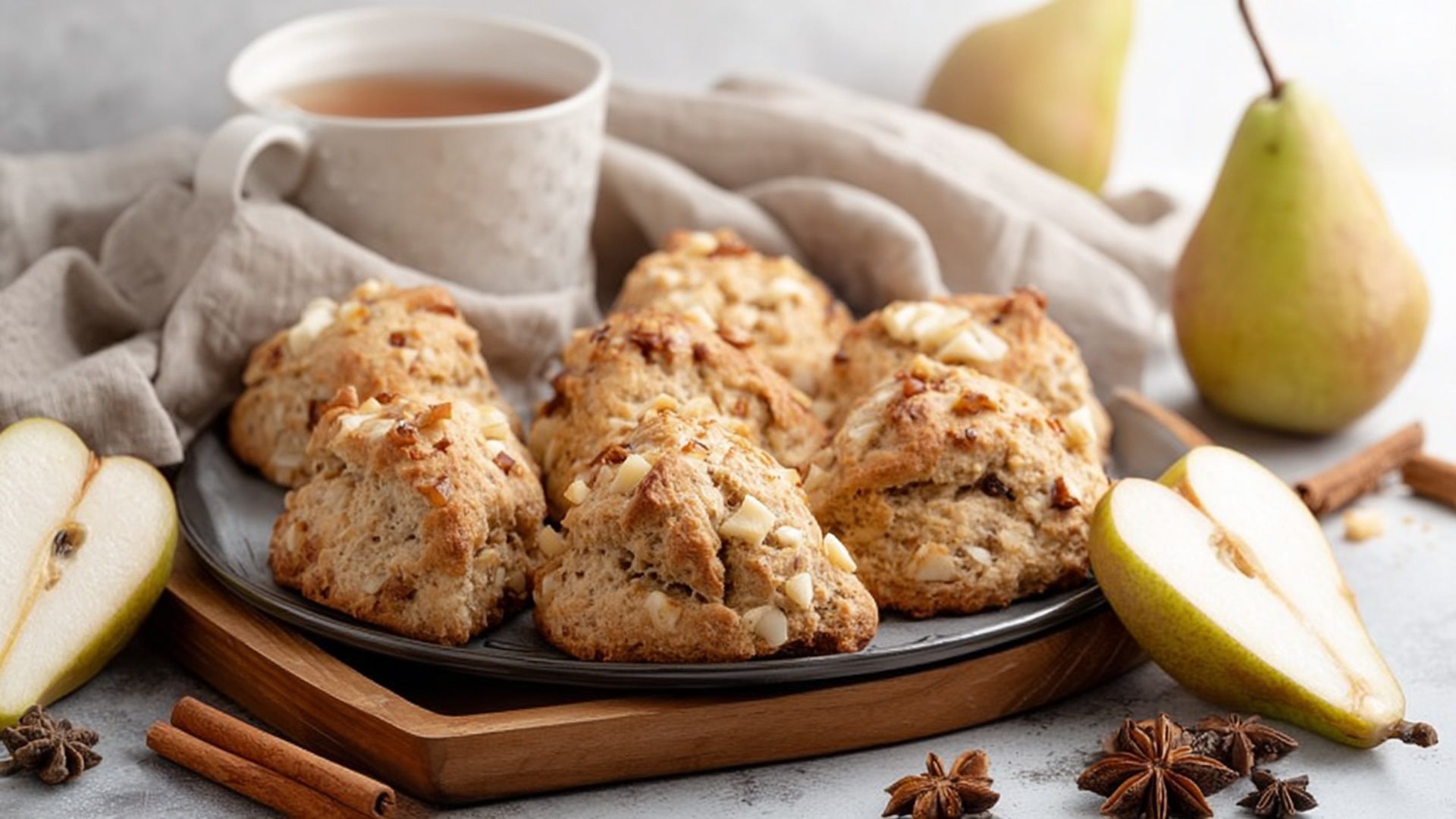 1920x1080 Pear Chai Scones Taste Like Autumn Smells