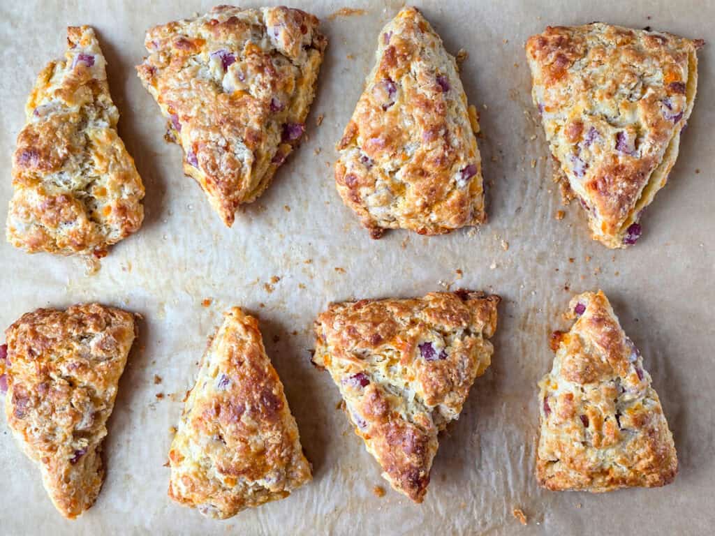 1024x768 Ham and Cheese Scones