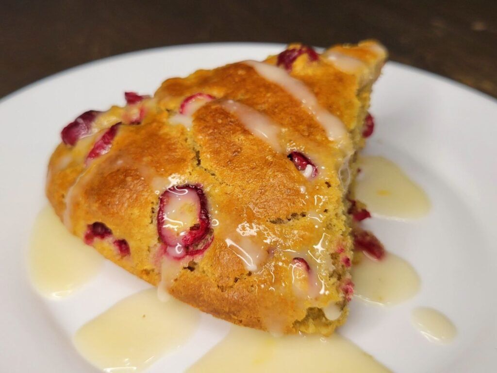 1024x768 Quick Cranberry Orange Scones Made With Fresh Milled Flour