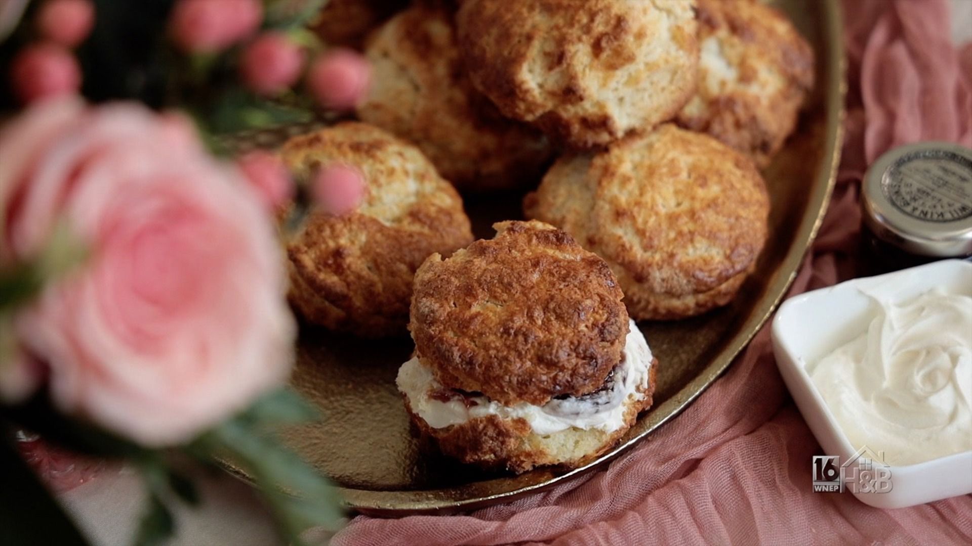 1920x1080 Make These British Style Scones For A Valentine's Day Tea