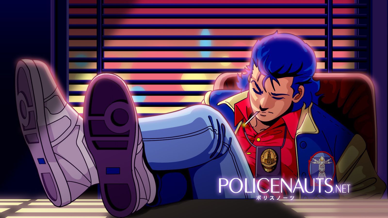 1600x900 Policenauts ideas. pc98 art, pc98 gif, pc 98 anime