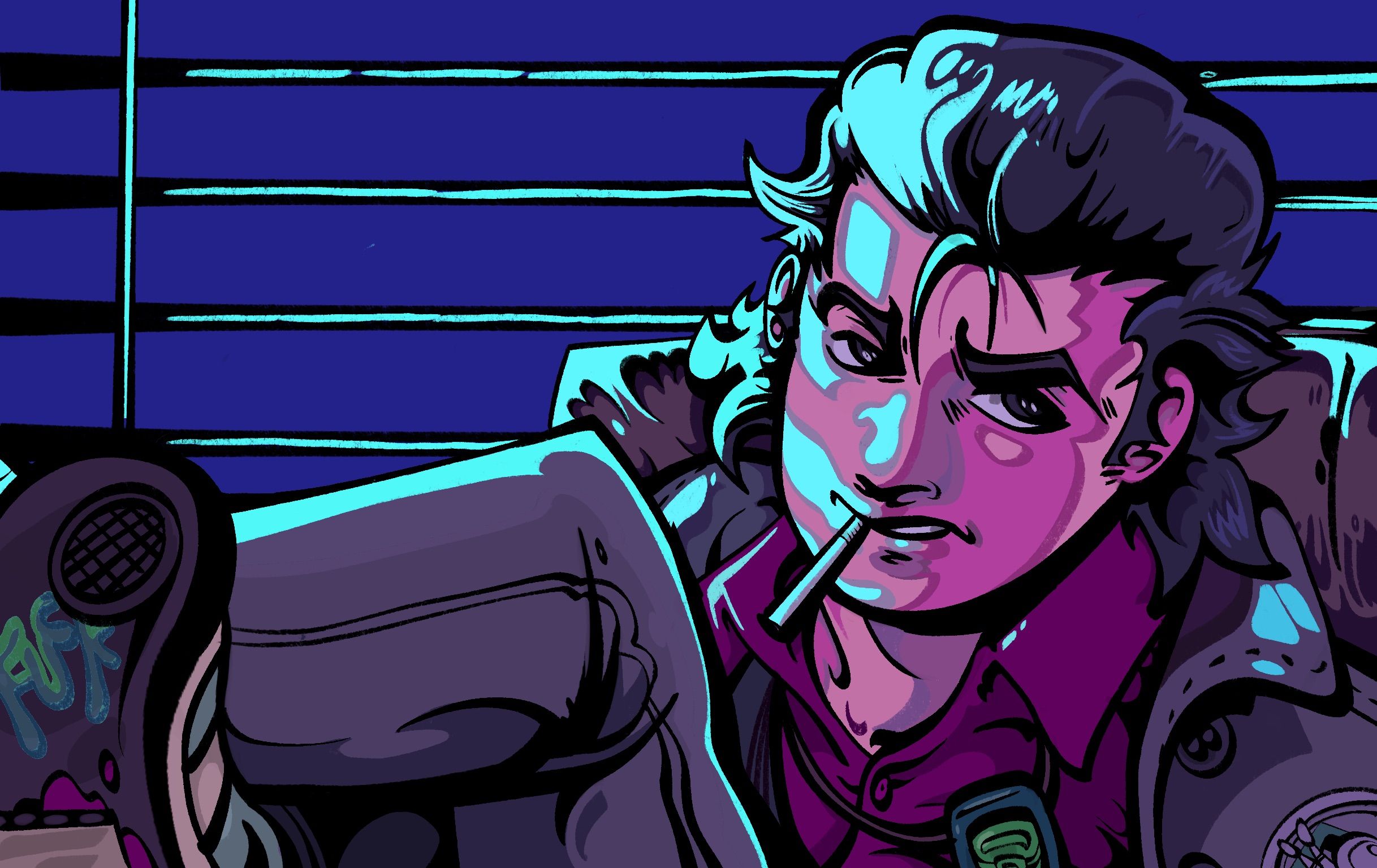 2435x1536 POLICENAUTS by wallabites on Newgrounds