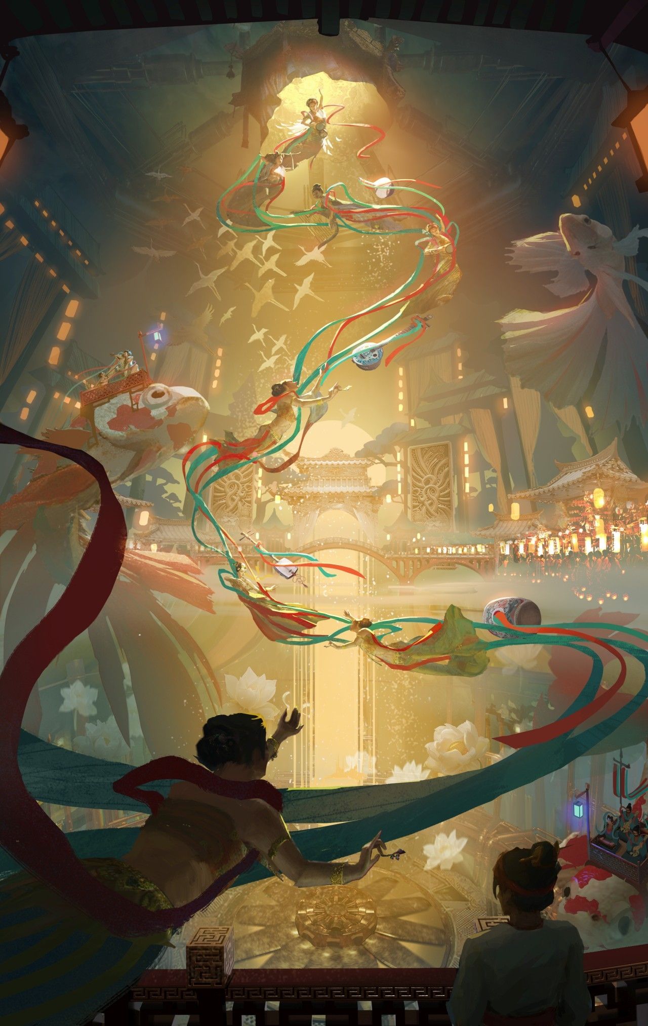 1280x2026 New Gods: Yang Jian' Fuses Ancient Chinese Folklore with Steampunk CG. Animation World Network