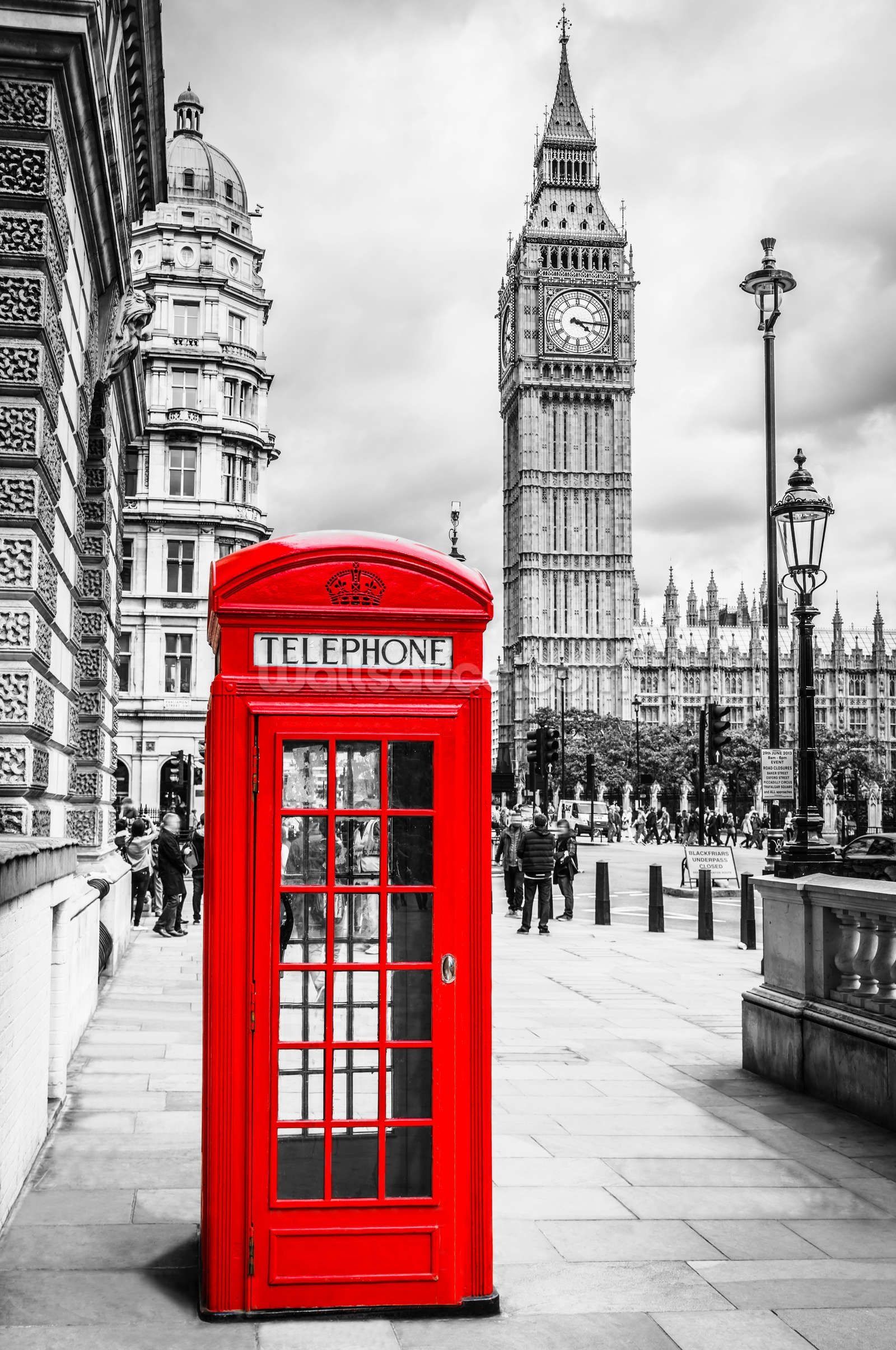 1600x2409 London Wallpaper
