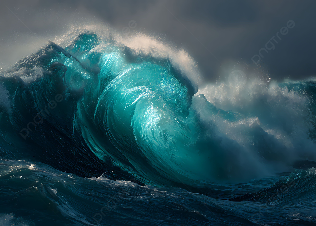 1200x857 Crashing Ocean Wave Turquoise Water Dramatic Nature Scene Wall Art, Wave, Ocean, Crashing Background Image And Wallpaper for Free Download
