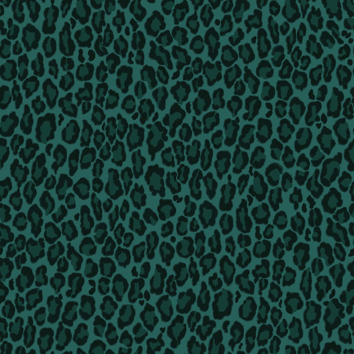 1200x1200 Cicely Green Leopard Skin Wallpaper