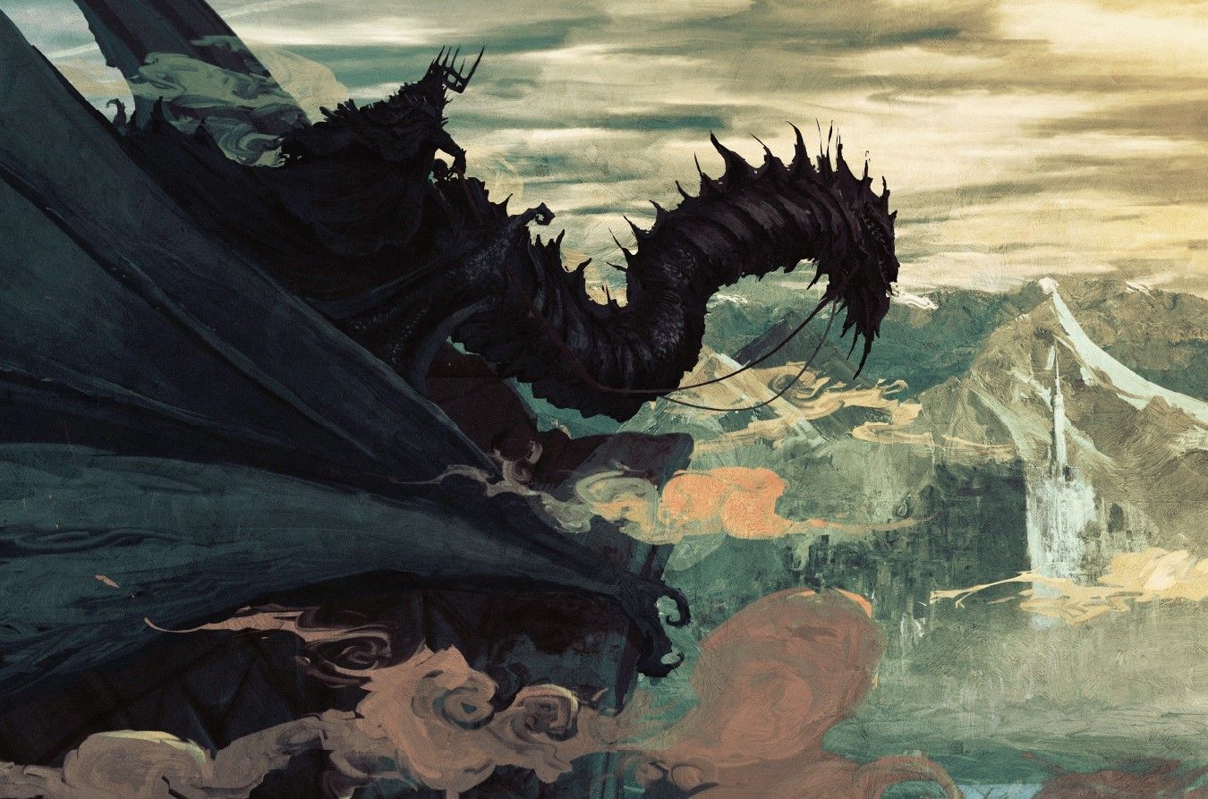 1350x893 Anato Finnstark Witch King art print (numbered & signed)