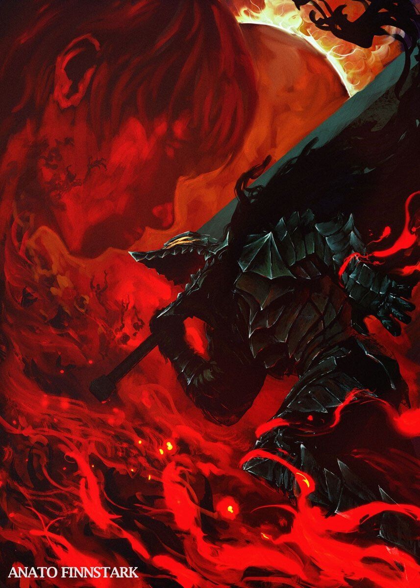 857x1200 Berserk art