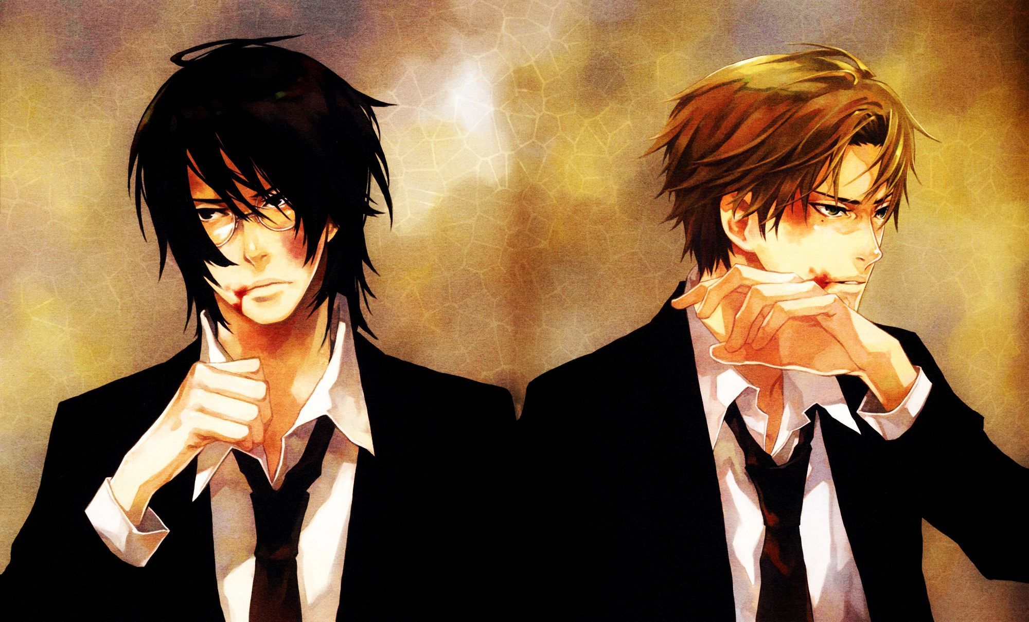 2000x1210 Anime Suit Wallpaper