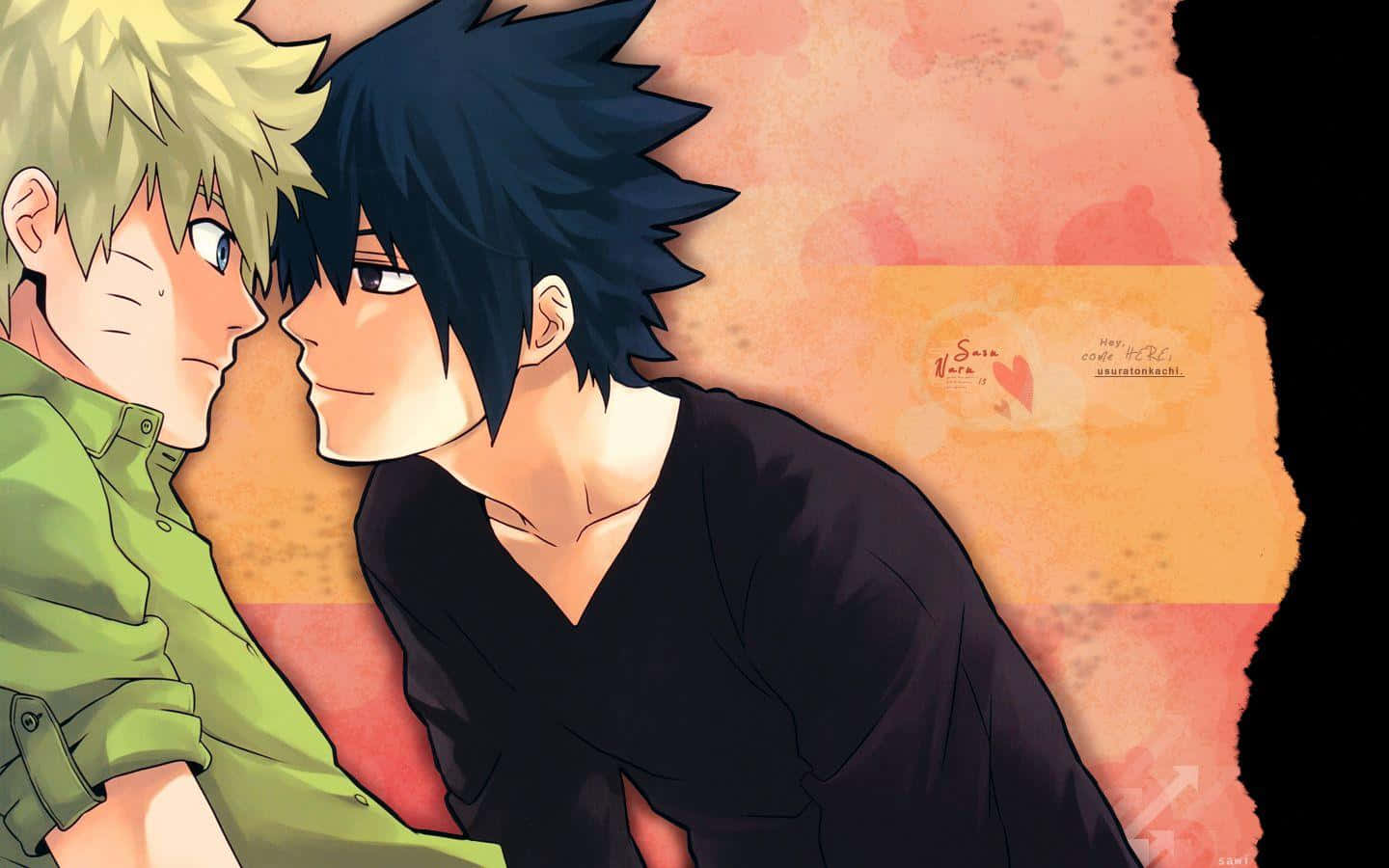 1440x900 Download two anime characters kissing each other Wallpaper