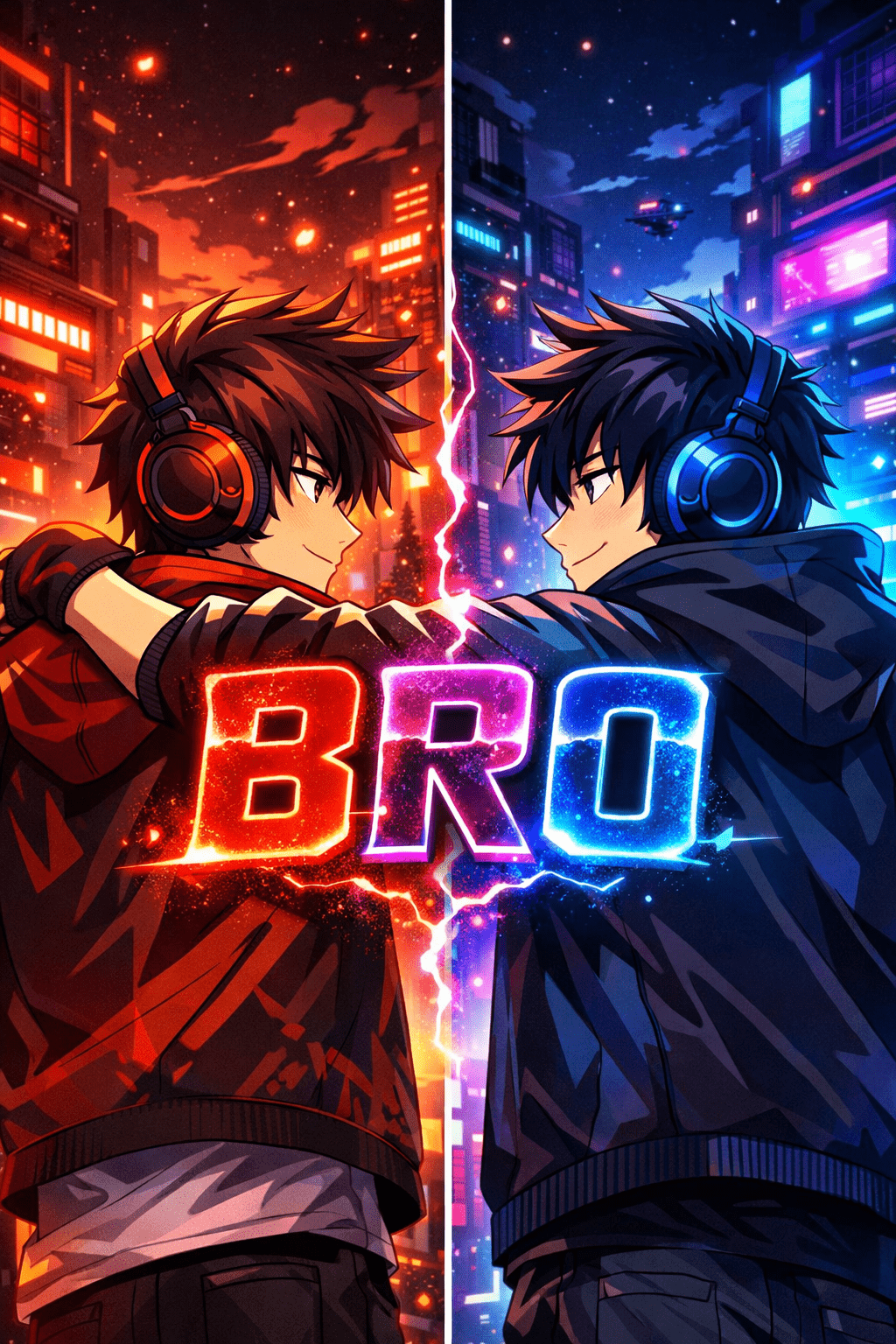 1024x1536 Wallpaper Two Boy Anime Friends
