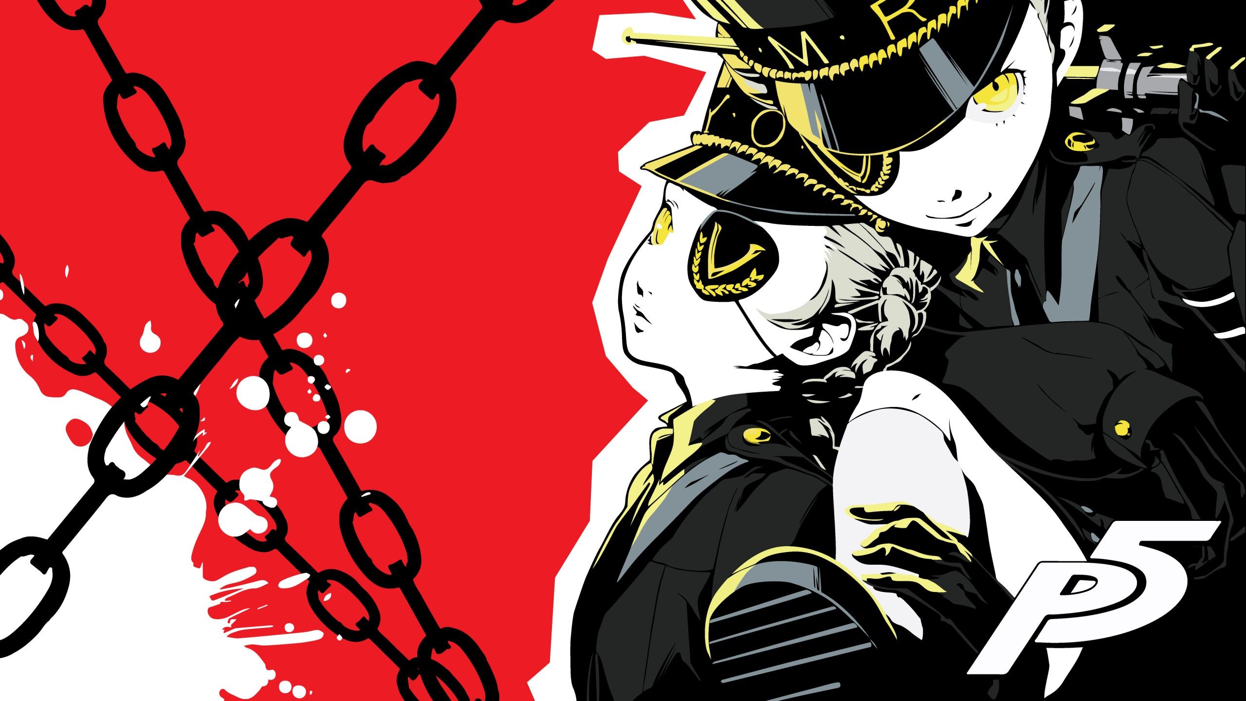 2560x1440 Persona 5 Two Boys 4K HD Wallpaper
