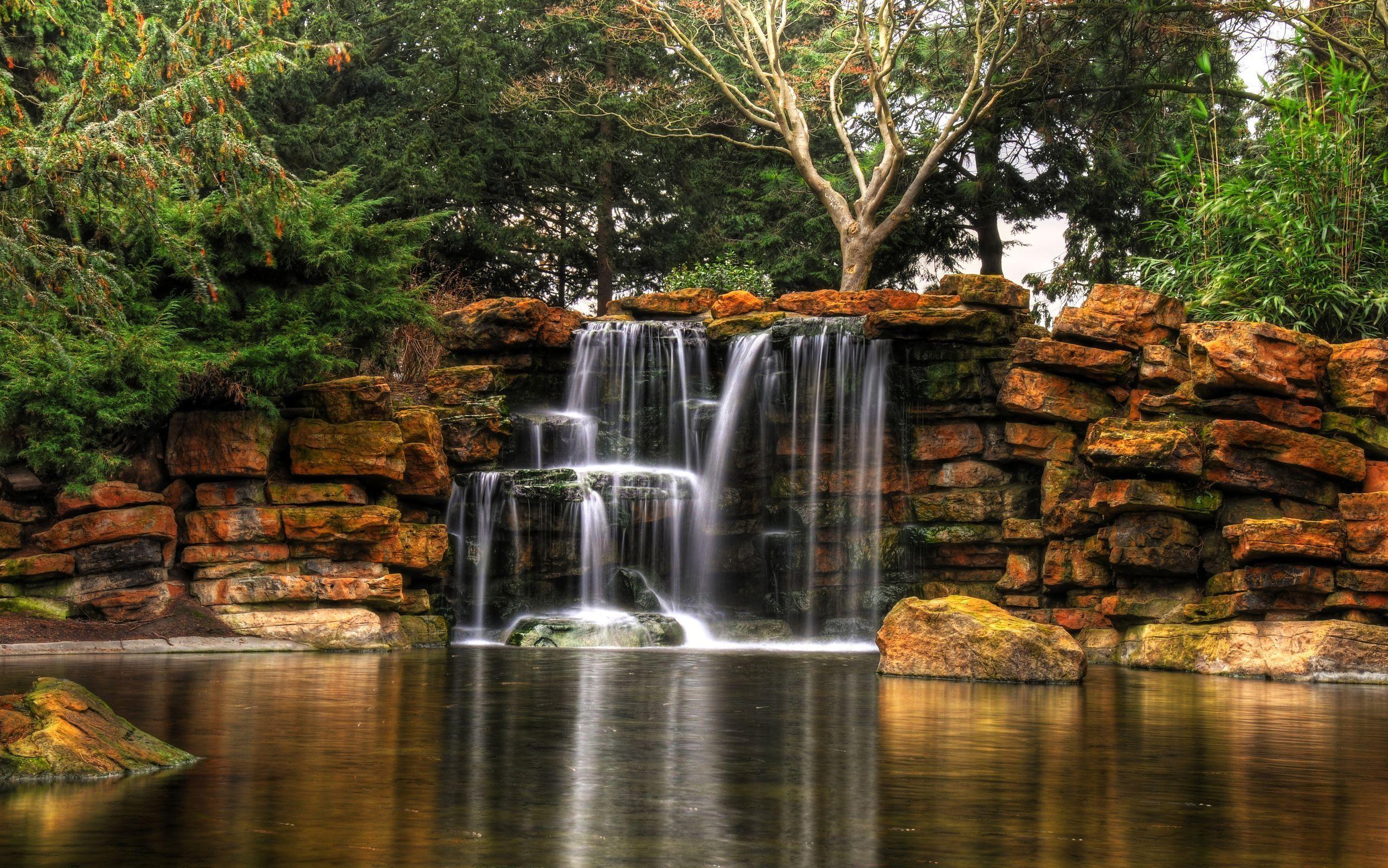 2560x1600 Free Waterfalls Wallpaper HDR Wallpaper Wallpaper 93531