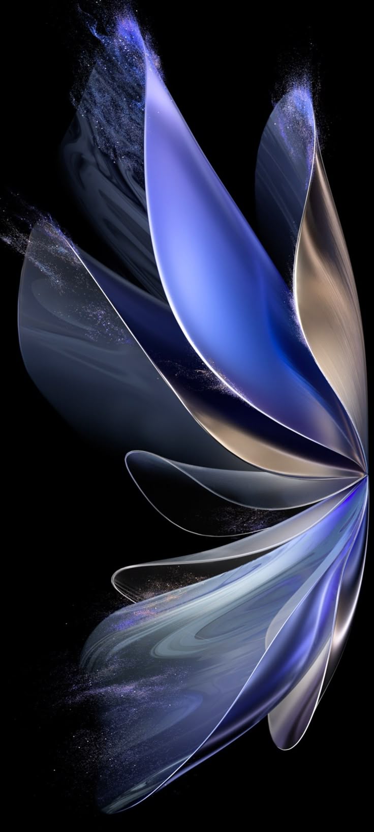736x1636 Vivo X Fold 2 Stock Wallpaper