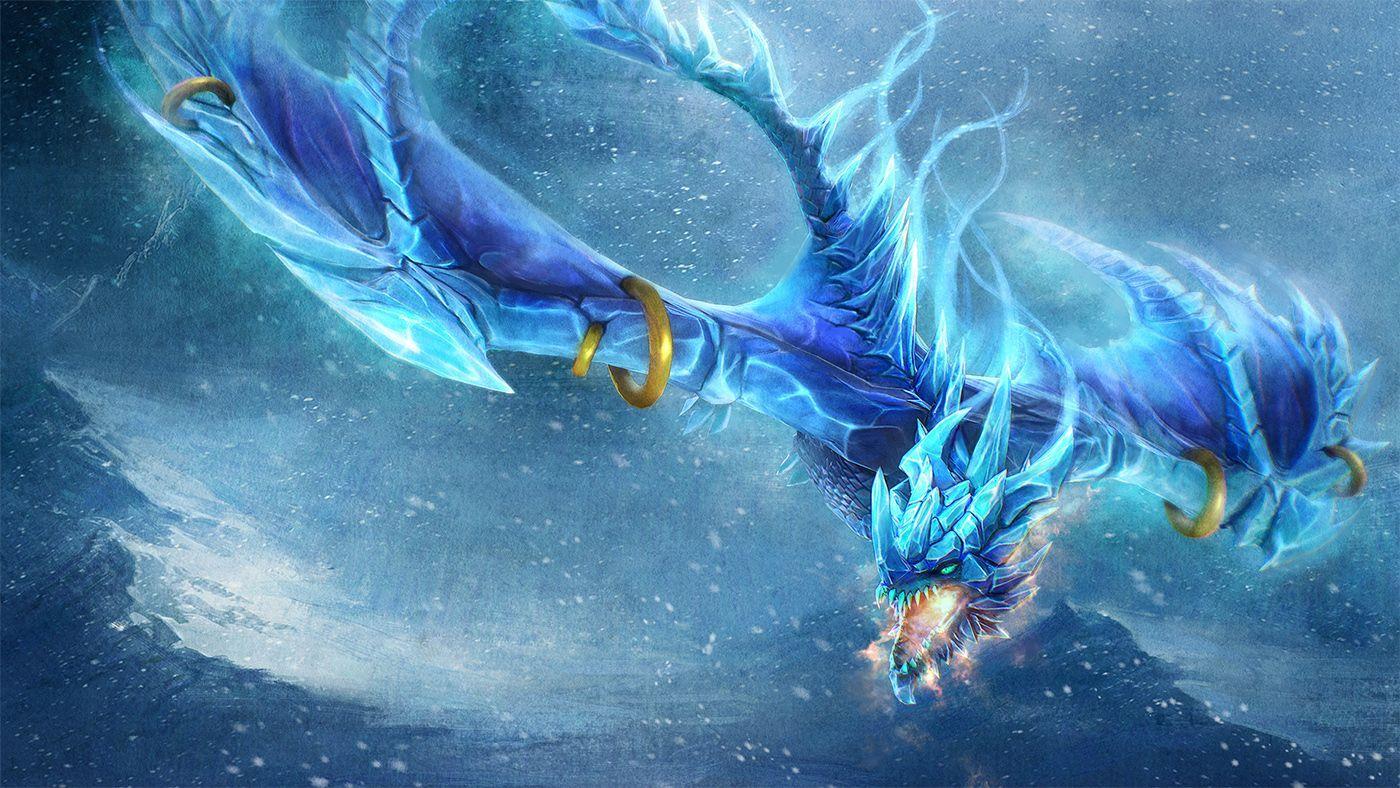1400x788 Steam Workshop - Frost Thorn(Winter Wyvern). Dota 2 wallpaper hd, Dota 2 wallpaper, Wyvern