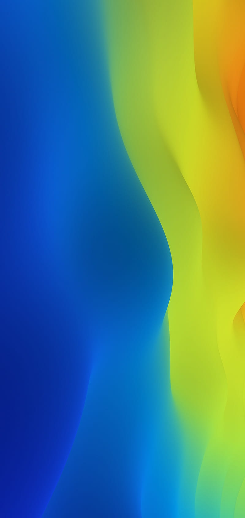 800x1689 Vivo V abstract, android, background, blue, gradient, stoche, yellow, HD phone wallpaper