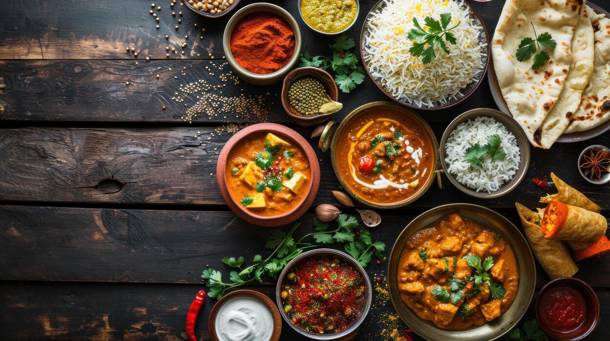 1249x700 Indian Food Background , Image and Background for Free Download