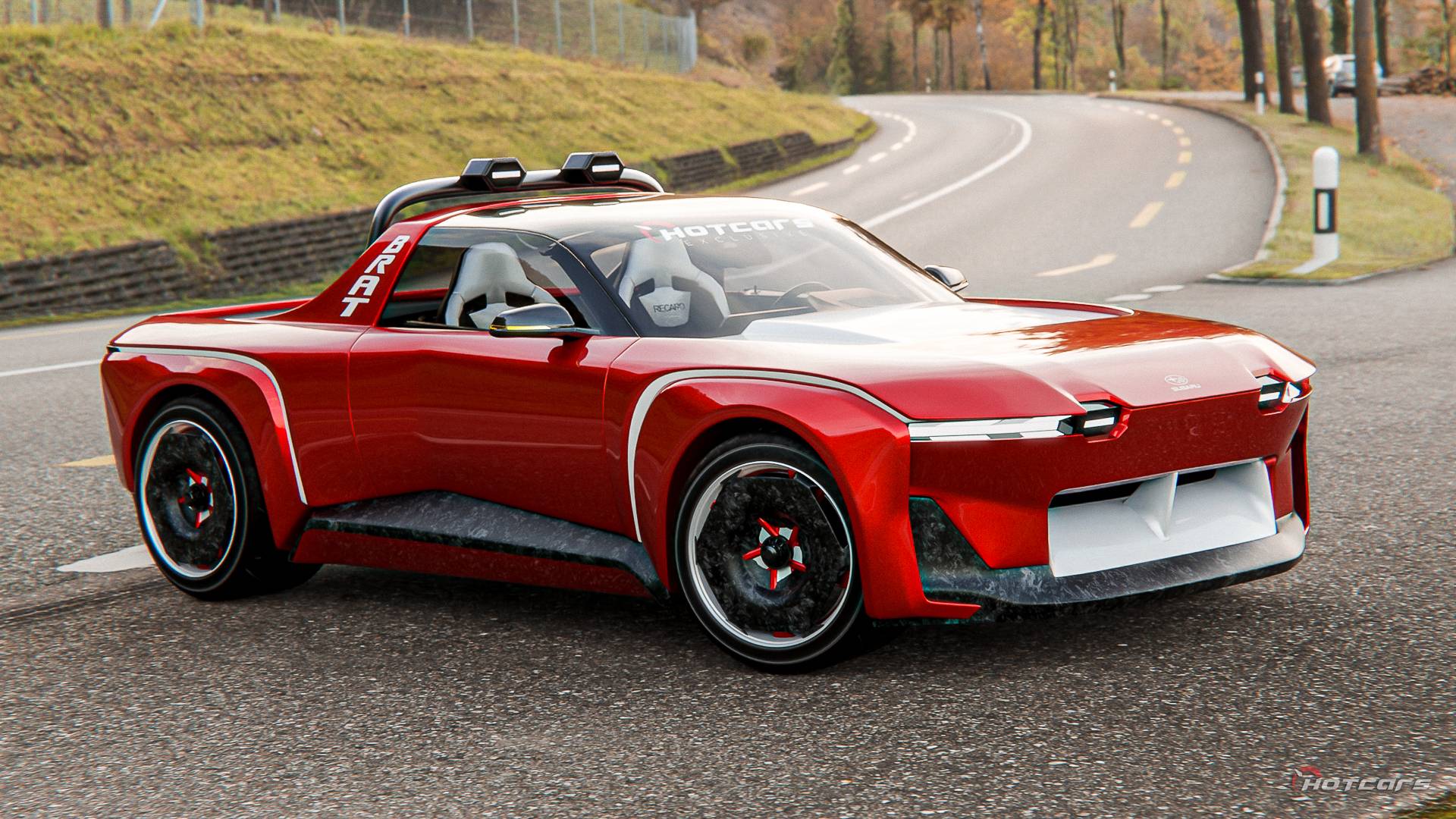 1920x1080 The Subaru Brat Is Back To Misbehave In Our Exclusive Render