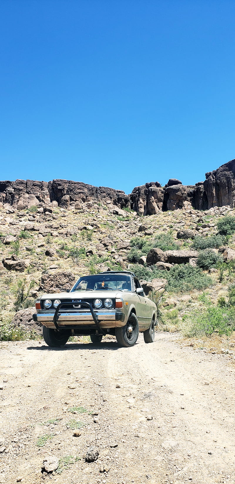 800x1646 Subaru Brat OR, car, vintage, HD phone wallpaper