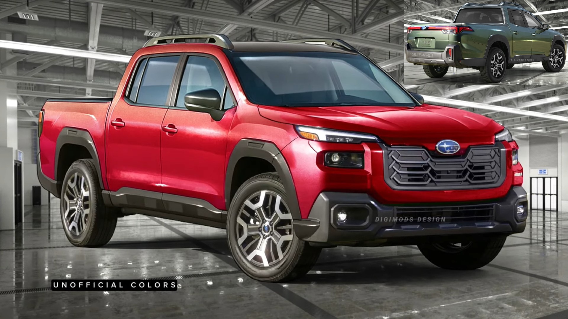 1920x1080 Subaru BRAT Revival Wants A Virtual Piece Of The Mid Size Pickup Truck Game