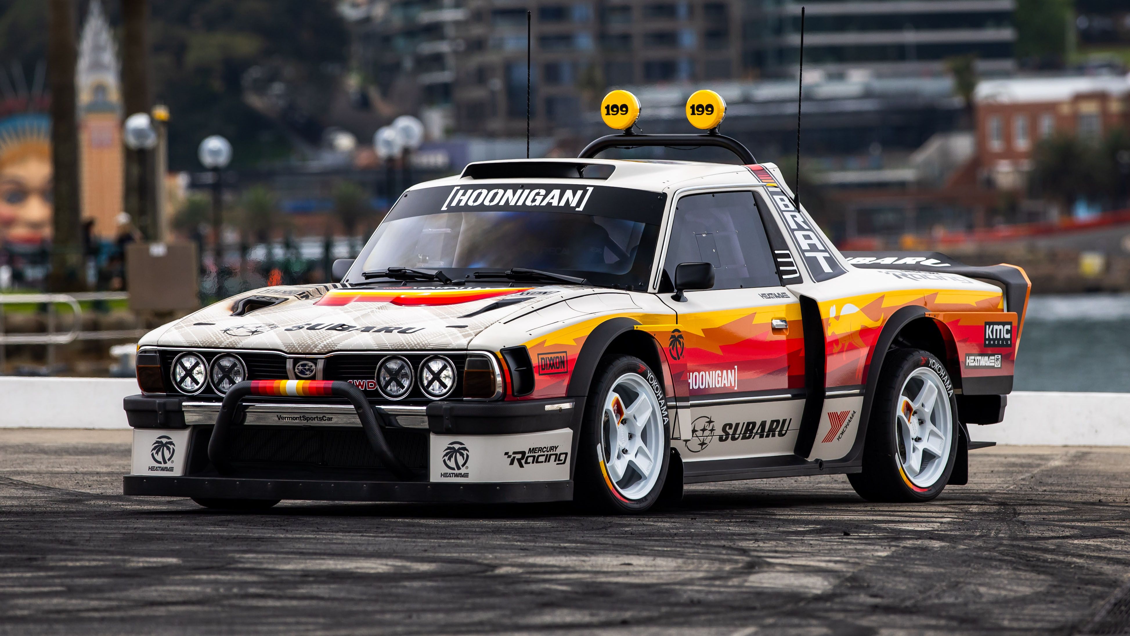 3894x2191 Unfinished business': watch a 670bhp Brat go wild down under in 'Aussie Shred'