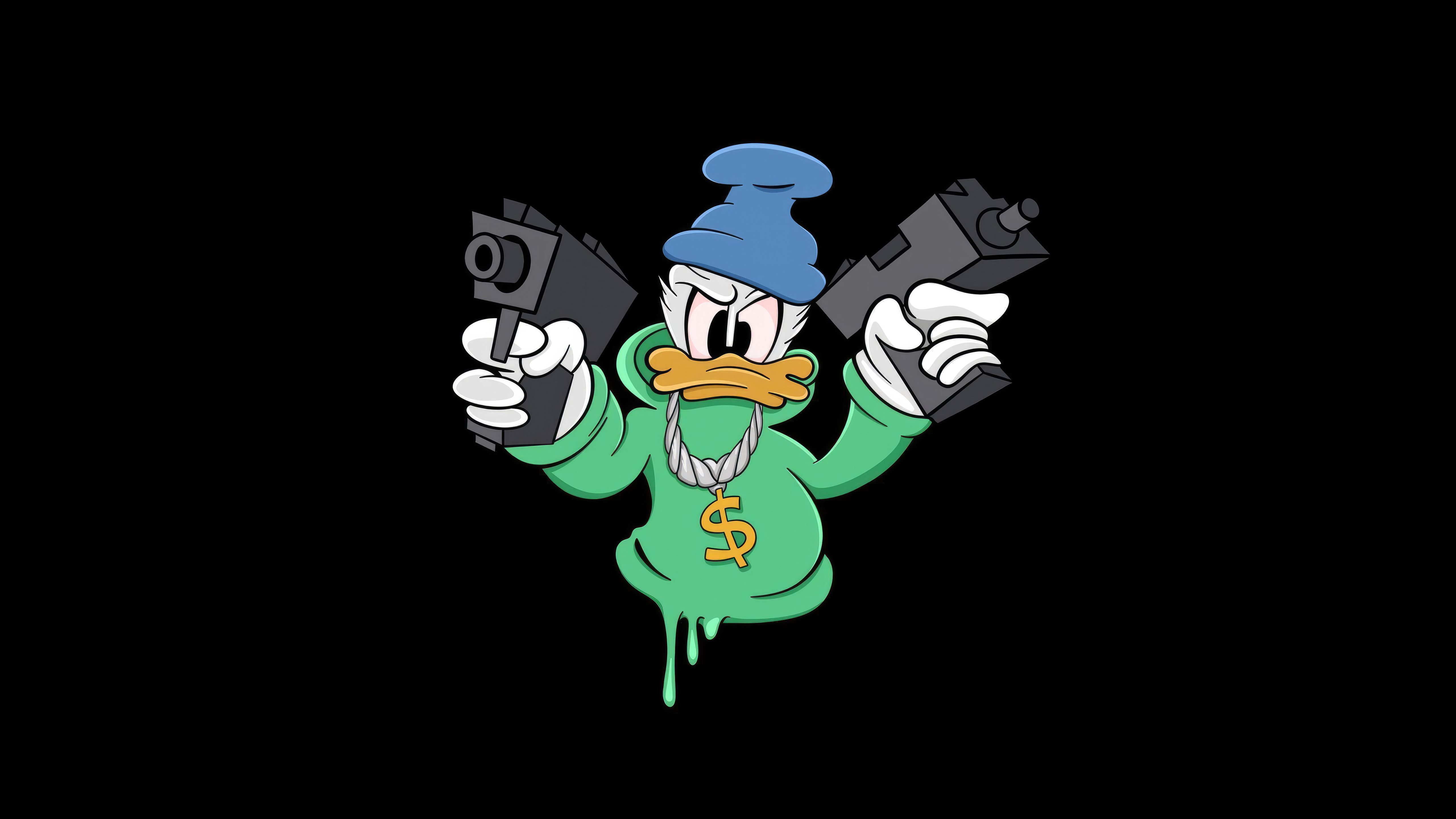 5120x2880 Donald Duck Oled 5k Wallpaper, HD Cartoons Wallpaper, 4k Wallpaper, Image, Background, Photos and Picture