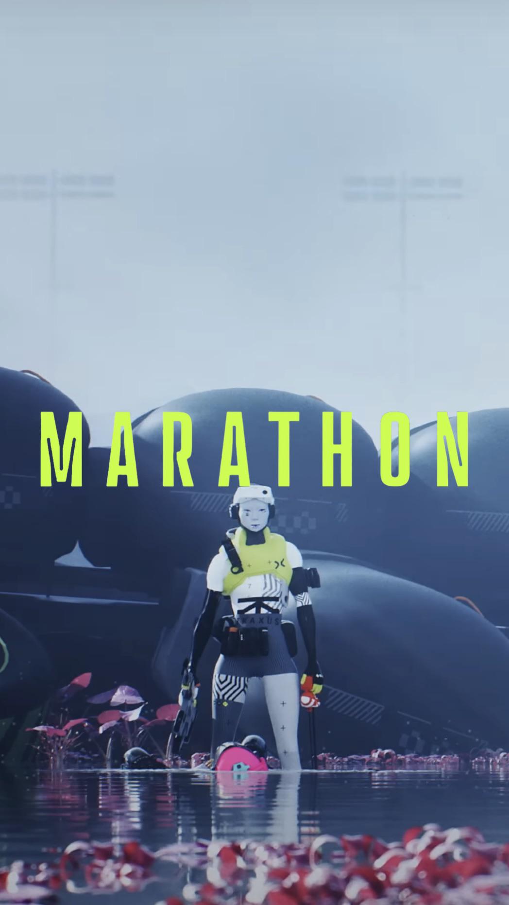 1048x1863 Marathon Game Wallpaper