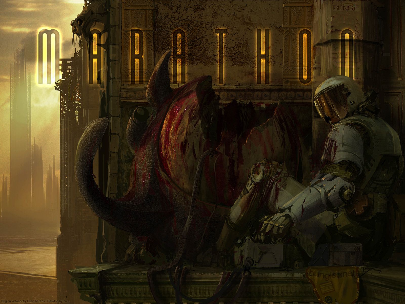 1600x1200 The Marathon Art of Craig Mullins