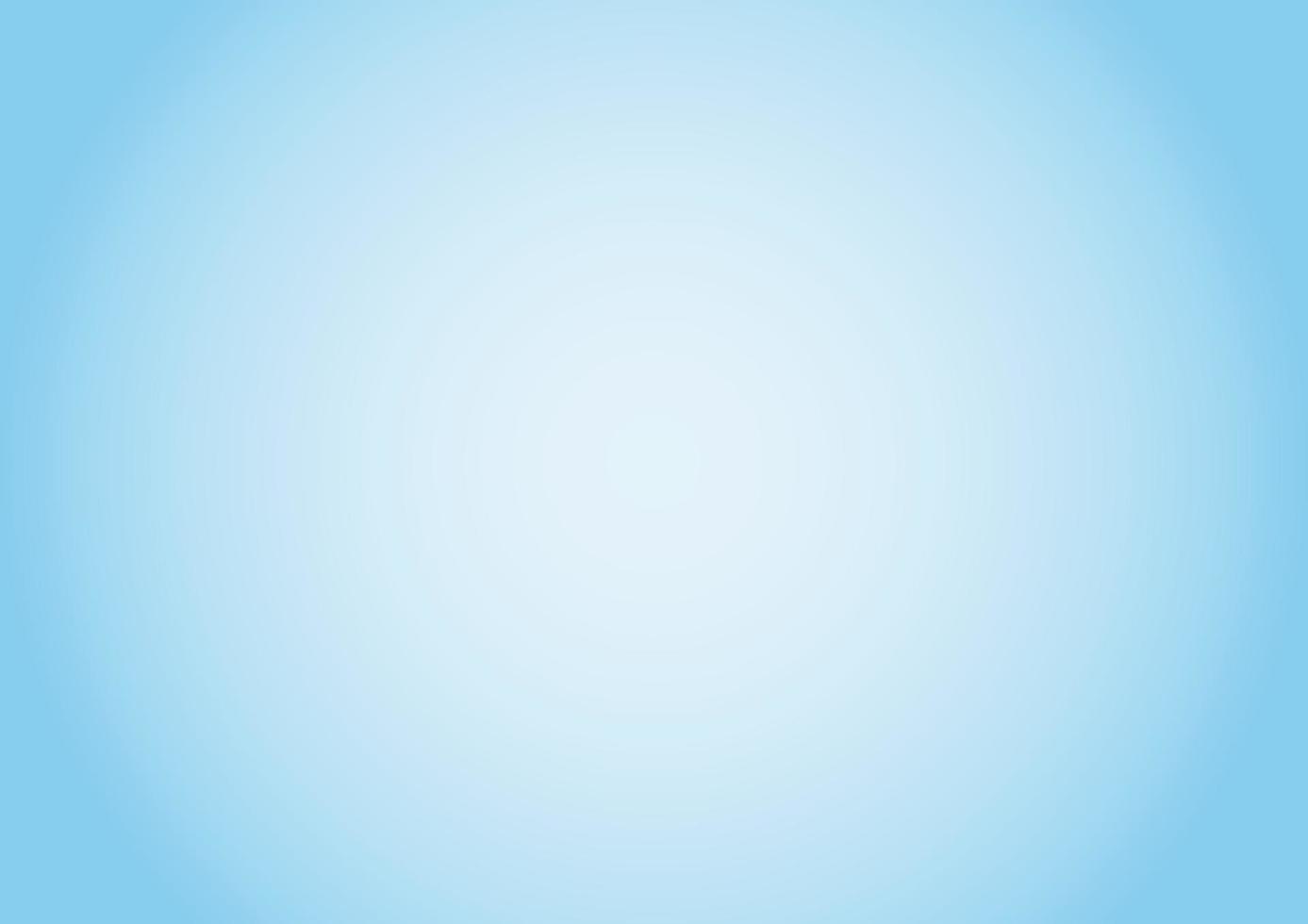 1387x980 Sky blue gradient background. Soft, plain, light blue and white radial smooth wallpaper. Vector illustration design. EPS 10