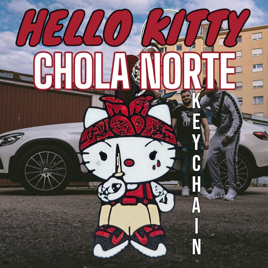 1080x1080 Hello Kitty Chola Norte Keychain Than Fun