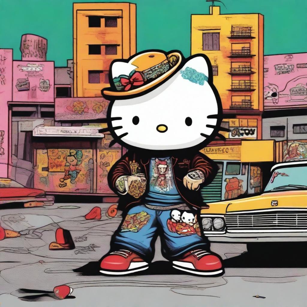 1024x1024 Hello Kitty in LA: A Bold Twist
