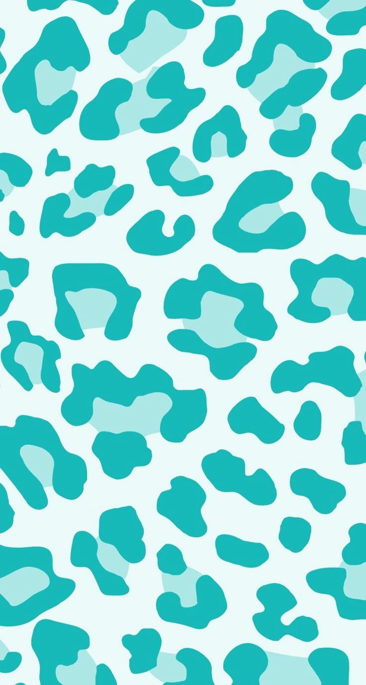 736x1377 Cute wallpaper teal. Cute turquoise wallpaper, Teal wallpaper background, Animal print wallpaper