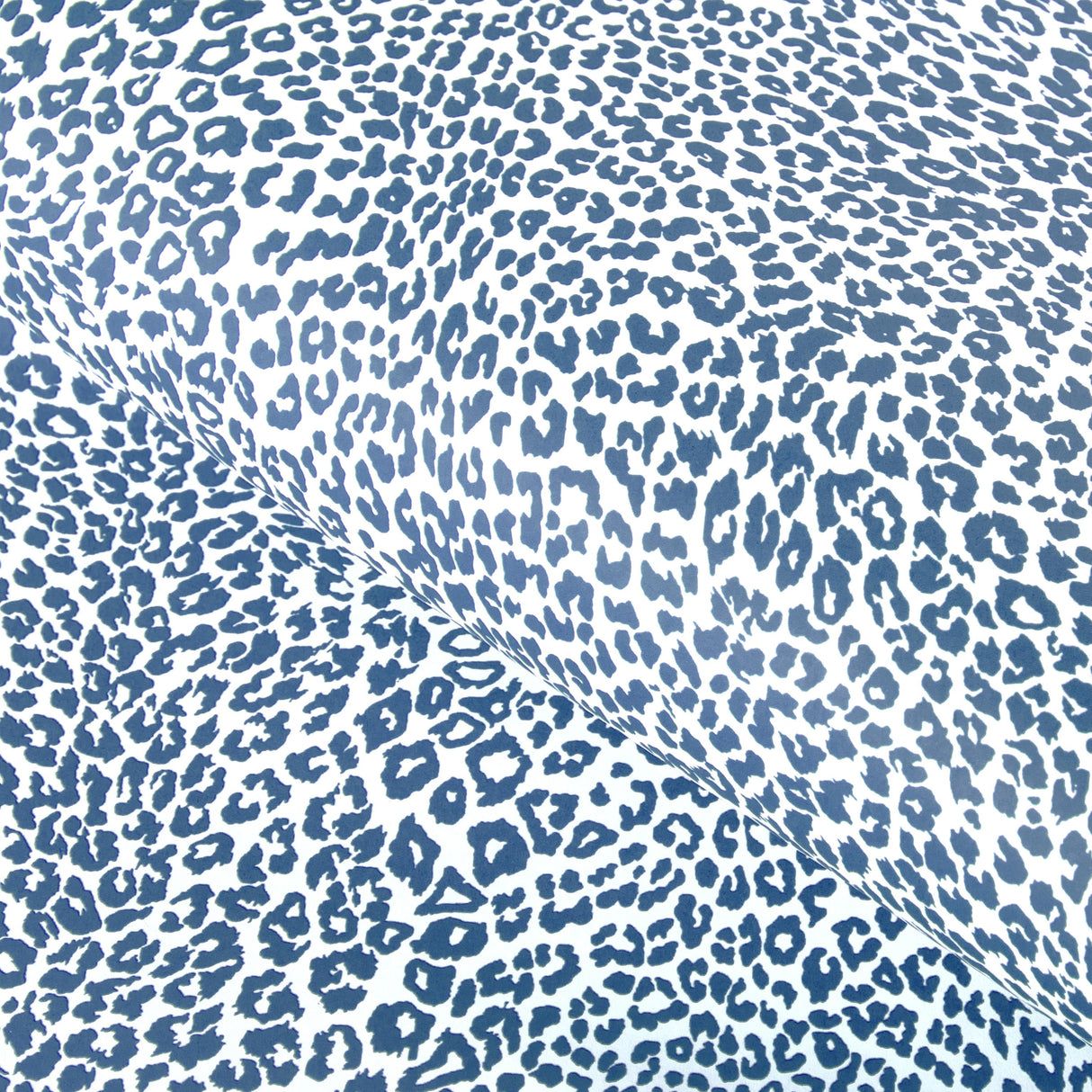 1214x1214 Brunschwig & Fils Petit Leopard Blue Wallpaper