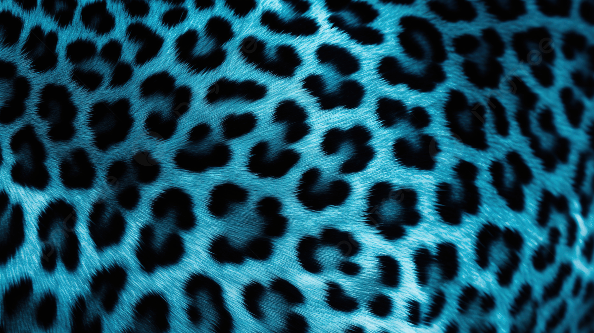 1200x673 Blue Leopard Print Background Image, HD Picture and Wallpaper For Free Download