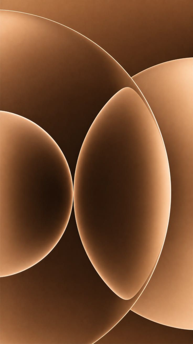 736x1308 Royal Bronze Glow Abstract Wallpaper, Soft Metal Texture, Modern Design for iPhone & Android