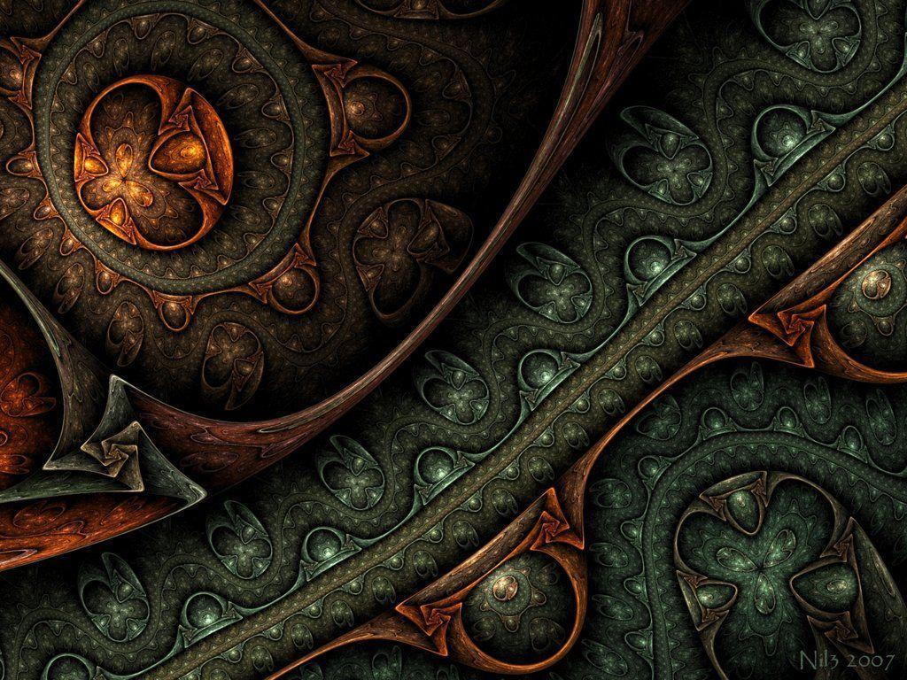 1024x768 Bronze Wallpaper