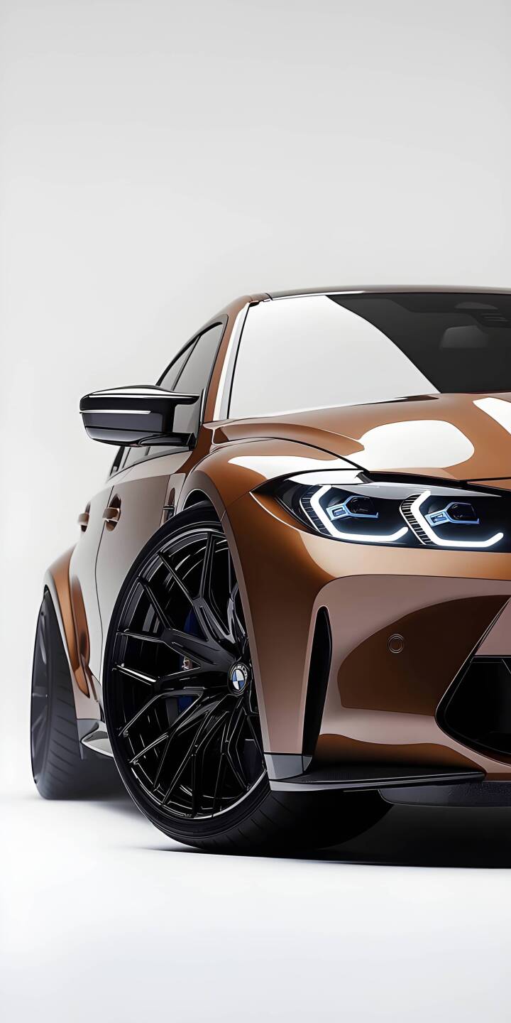 720x1440 Bronze BMW M4 G82 4K Static Wallpaper