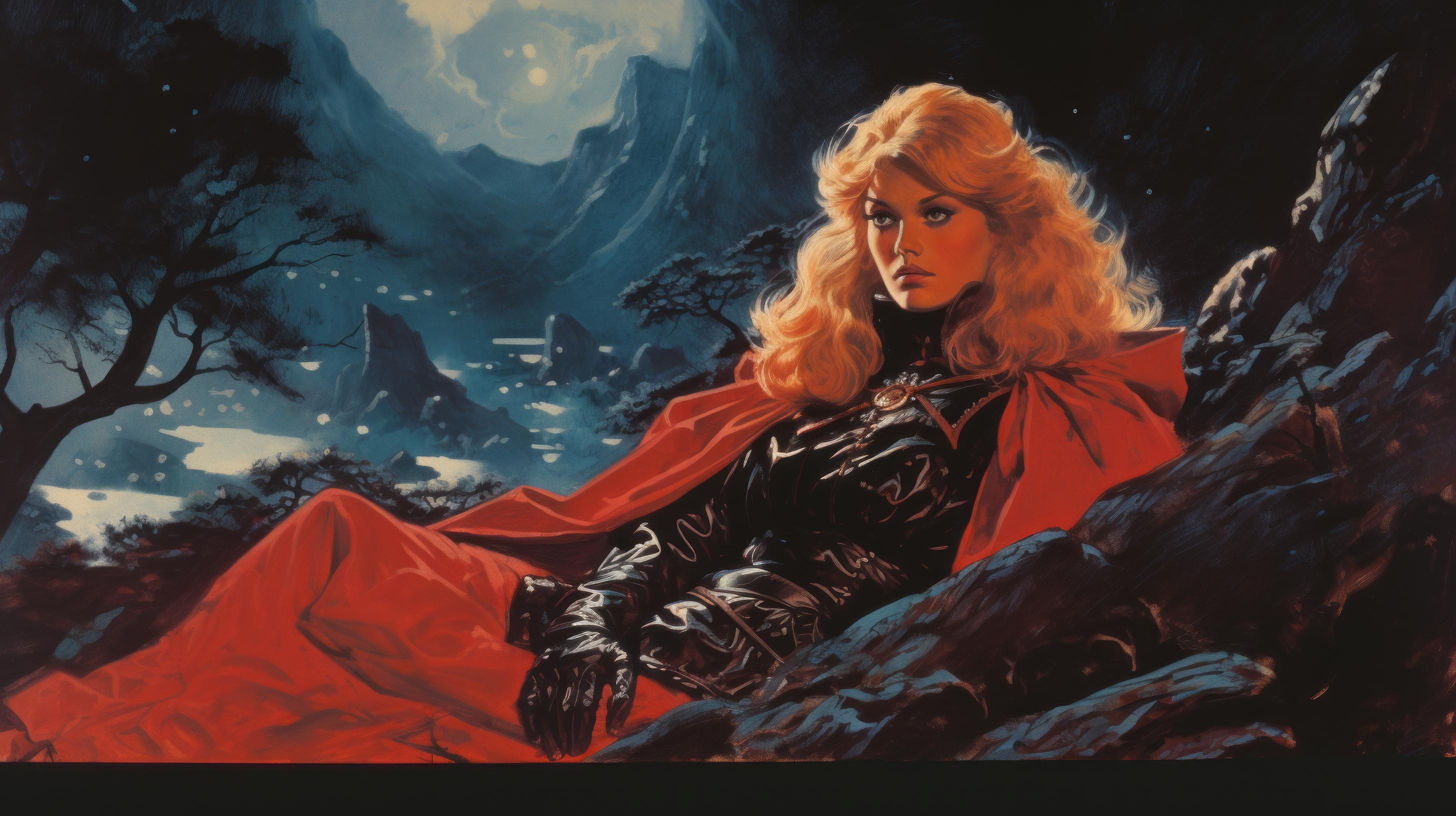 2912x1632 1983 Dark Fantasy Concept Art [2912x1632] AI