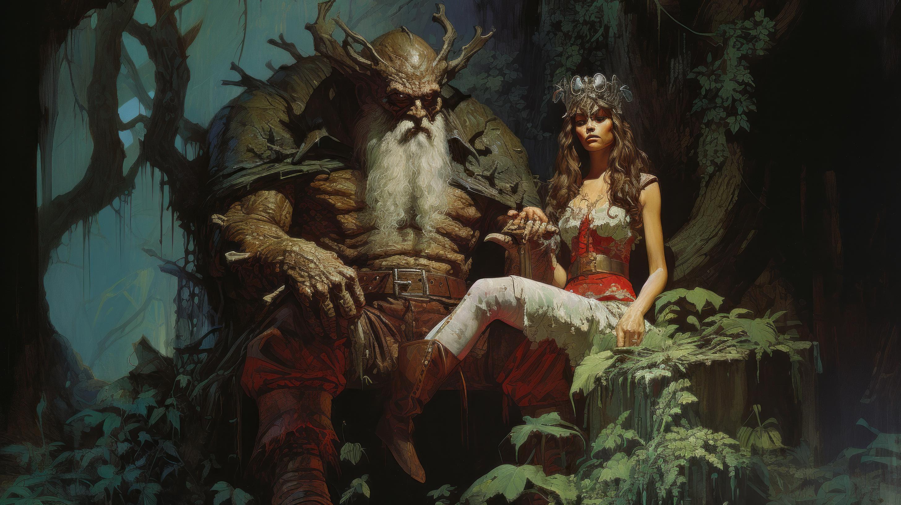 2912x1632 1983 Dark Fantasy Concept Art [2912x1632] AI