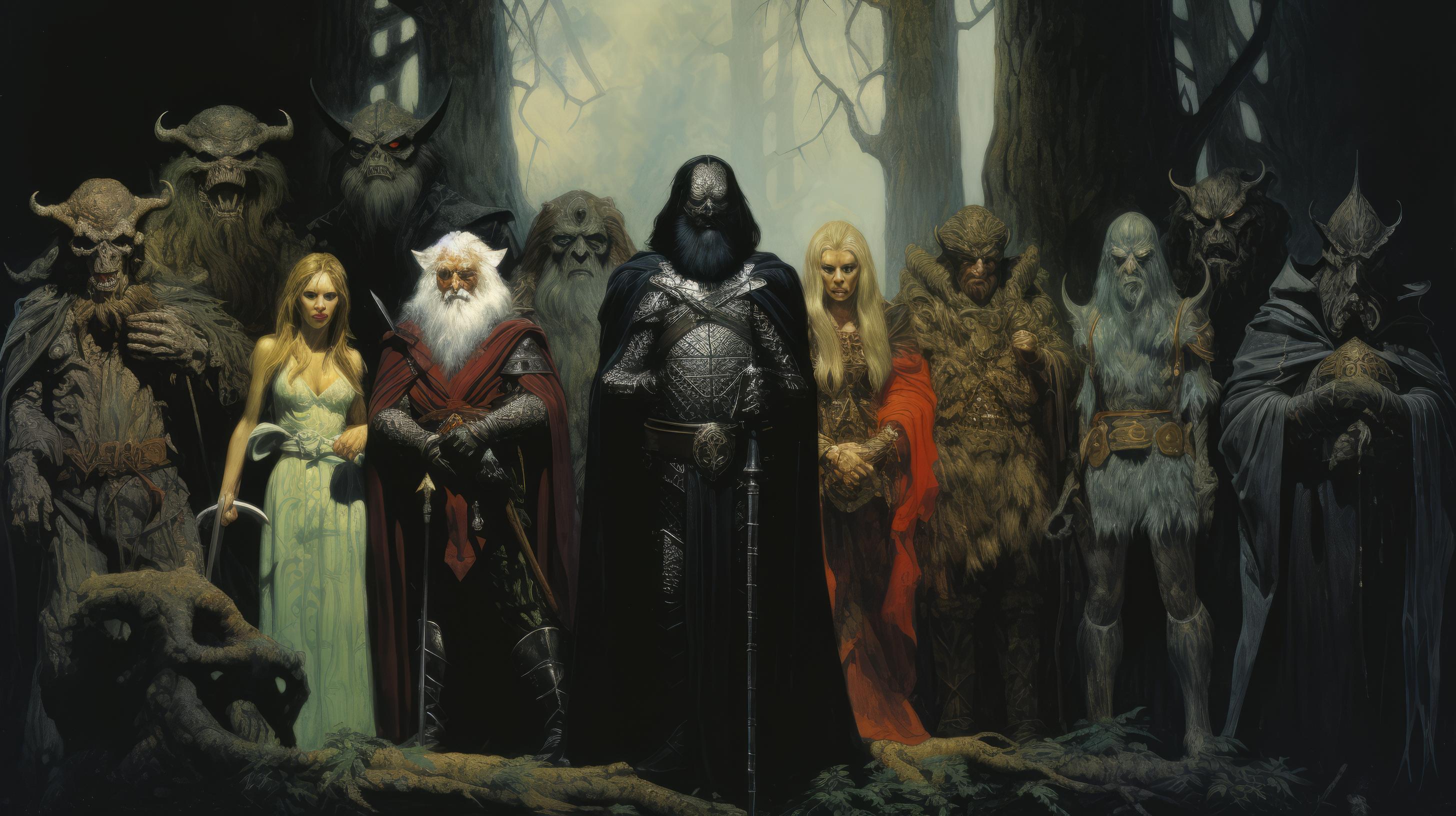 2912x1632 1983 Dark Fantasy Concept Art [2912x1632] AI
