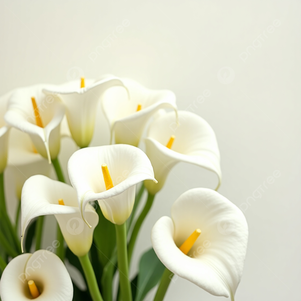 1200x1200 Elegant White Calla Lilies, Elegant White Calla, Calla Lily Illustration Background Image And Wallpaper for Free Download