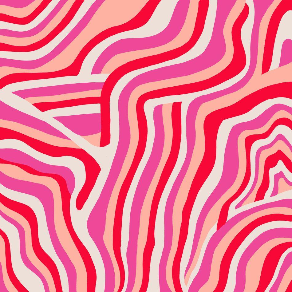 950x950 pink zebra stripes Throw Pillow by sunshinecanteen (16 x 16) with pillow insert Pillo. Preppy wallpaper, Art collage wall, Picture collage wall