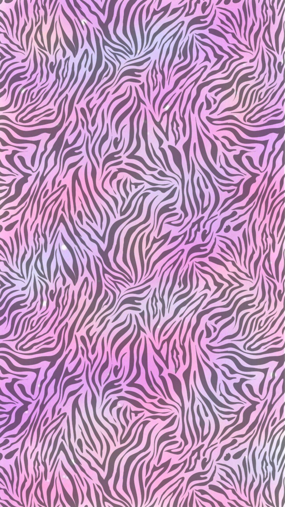 1125x2001 Pink Zebra Wallpaper