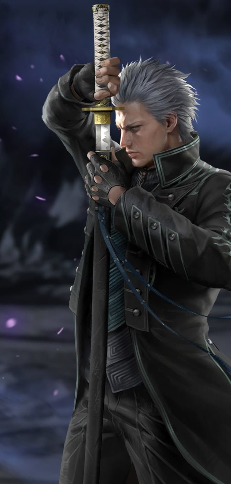 736x1542 Vergil Sparda Wallpaper